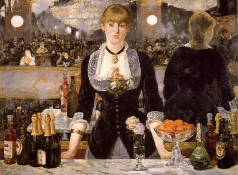 A Ba4 at the Folies-Bergere, Edouard Manet